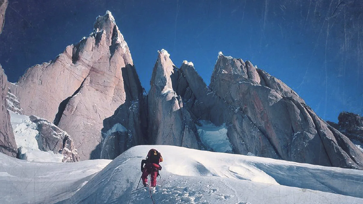A scene from Patagonian Winter